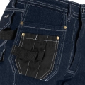 Bild 4 von DENIM Arbeitshose Stretch-Jeans (Weiß) [Gr. wählbar]