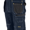 Bild 2 von DENIM Arbeitshose Stretch-Jeans (Weiß) [Gr. wählbar]