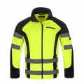 Bild 2 von Warnschutz-Fleece-Arbeitsjacke 'Polar 300 Sniper gelb' [Gr. wählbar]  / (Art) M