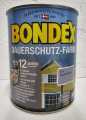 Bild 2 von BONDEX Dauerschutz-Farbe 0,75L (Farbe wählbar)  / (Art) Anthrazit (Schiefer) RAL 7016